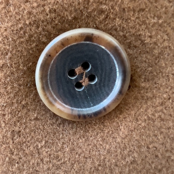 Hugo Boss De Tomaso Vintage Brown Wool Over Coat, Made in Italy, Size 42R - Picture 10 of 16